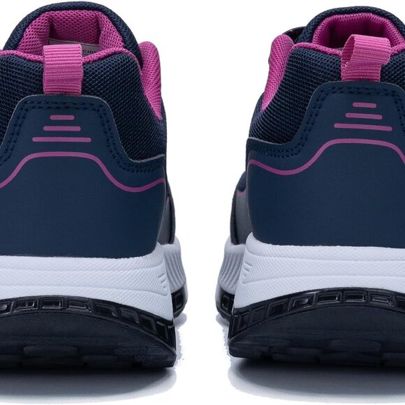 Women's Mesh Walking Shoes with Arch Support Cushioning Non Slip Traction - Picture 4 of 6